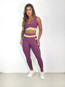 Conjunto Calça Performance com Bolso Top costa nua